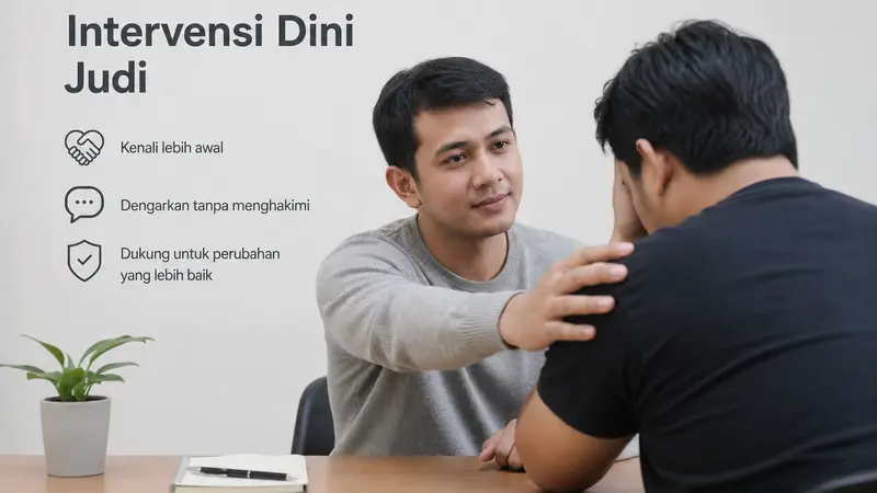 Studi: Deteksi Awal Kurangi Dampak Buruk dari Judi